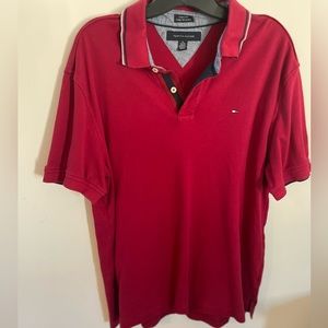 Mens short sleeve polo shirt